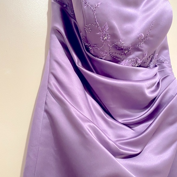 Purple Ball Gown - Picture 1 of 4